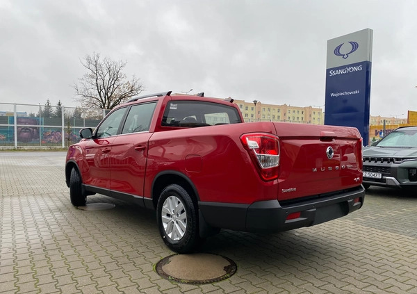 SsangYong Musso cena 162360 przebieg: 10, rok produkcji 2023 z Opalenica małe 154